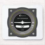 Turn Coordinator Mouse Pads
