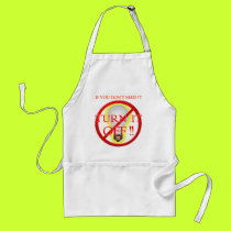 Turn It Off! aprons