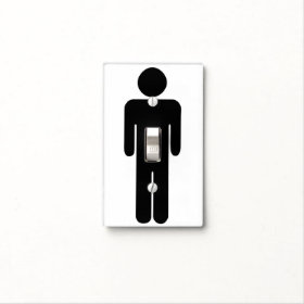 Turn me on light switch cover