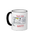 Turn Me On Radio Coffee Mug mug