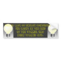 Turn OFF Lights bumper stickers by TimeTrax Turn OFF Lights bumper stickers