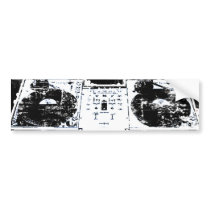 Turn Tables bumper stickers