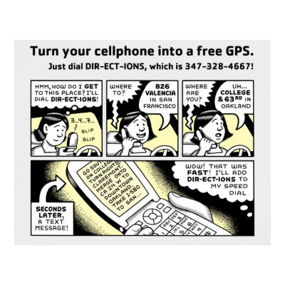 Turn Your Cell Phone into a Free GPS Print by tuyenho