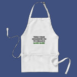 Turn Your Neighbors On To Organic Gardening Tshirt Aprons