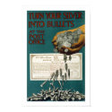 Turn Your Silver Into Bullets (border) posters