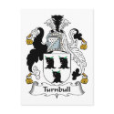 Turnbull Family Crest postcards