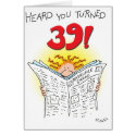 Turned 39 cards by joekohl Turned 39 cards