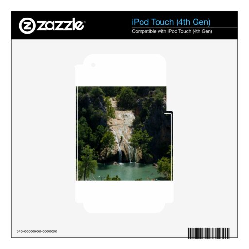 Turner Falls iPod Touch 4G Decal