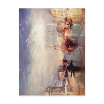 Turner, Joseph Mallord William Canal Grande in Ven postcards by rahulbiswas Turner, Joseph Mallord William Canal Grande in Ven postcards