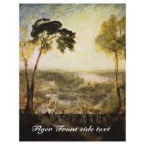 Turner Joseph Mallord William Flyer Design