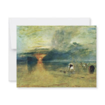 Turner Joseph Mallord William Personalized Invitations