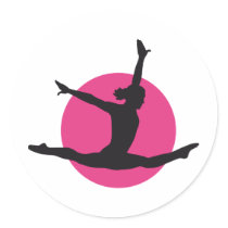 Turnerin Round Sticker
