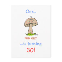 Turning 40 Birthday Invitations Post Cards