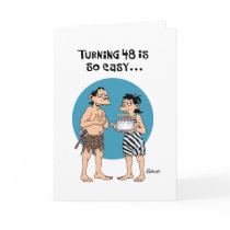 Turning 48 Birthday Card