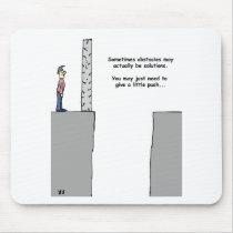 Turning Obstacles into Solutions mousepads