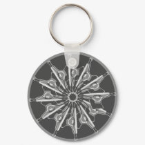 Turning Skateboard Trucks keychains