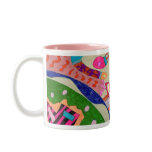 Turnip, Abstract Art Mug