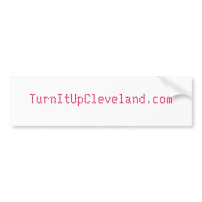 TurnItUpCleveland.com Bumper Sticker by franpro
