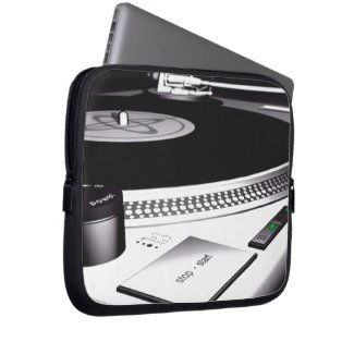 Turntable Computer Sleeve