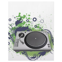 turntable deejay vector letterhead by doonidesigns turntable deejay vector letterhead