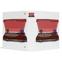 Turntable Design 3 Ring Binders