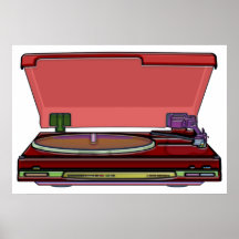Turntable Design Poster
