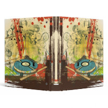 Turntable DJ Binder