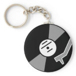 Turntable Key Chain