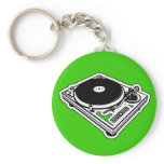 Turntable Keychain