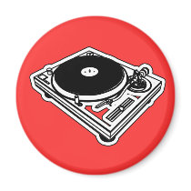 Turntable magnets by Music_To_My_Ears Turntable magnets