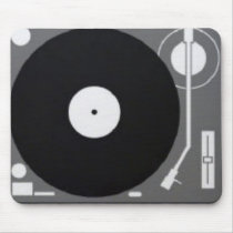 turntable mouse pad