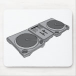 Turntable Phonograph Record Player DJ mousepads
