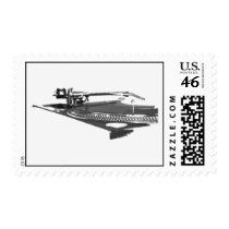 Turntable postage stamps