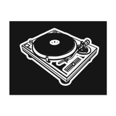 Turntable postcards