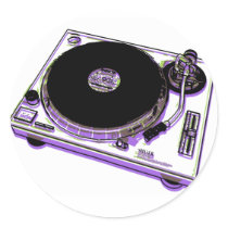 Turntable Stickers