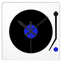 Turntable Wall Clock