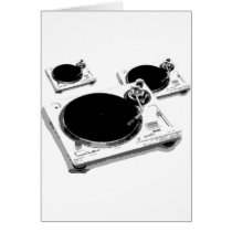 turntables greeting cards