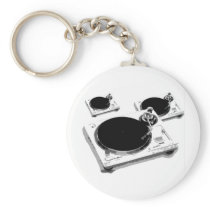 turntables keychain