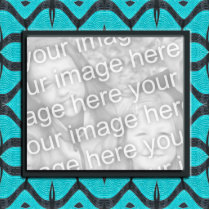 turqoise black photoframe photo sculptures