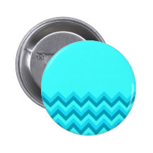 Turquiose Zig Zag Pattern. Part Plain. Pin