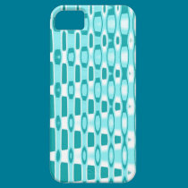 Turquois and White abstract casemate cases