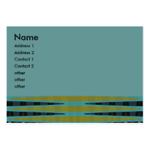 turquoise abstract business cards