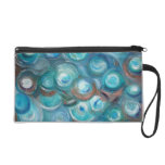 Turquoise and Copper Swirlies bagettes bags