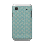 Turquoise and Cream Samsung Galaxy S Case