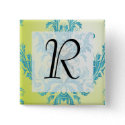 turquoise and lime green ornate damask.ai