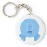 Turquoise Baby Pom Pom Pal Keychain