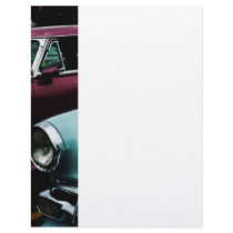 Turquoise Bel Air Customized Letterhead