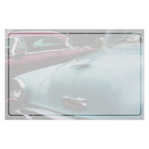 Turquoise Bel Air Customized Stationery