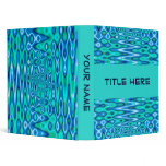 turquoise blue binders
