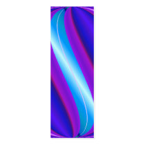 turquoise blue bookmarks business cards